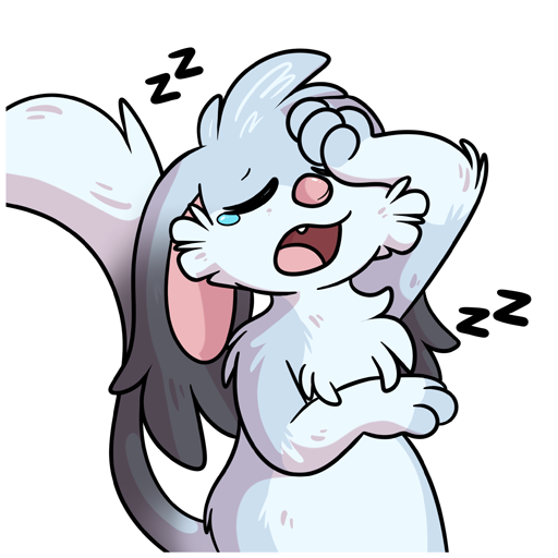 Sleepy Sticker