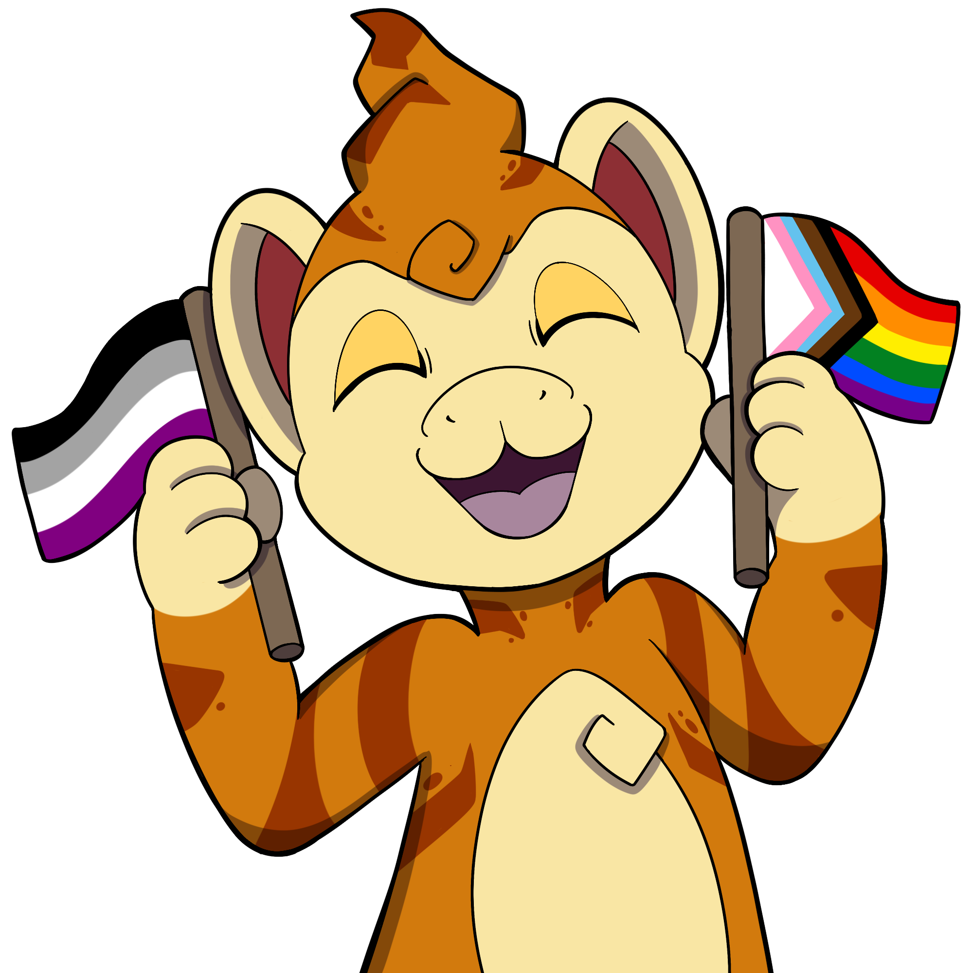 Chase Pride Flag Sticker