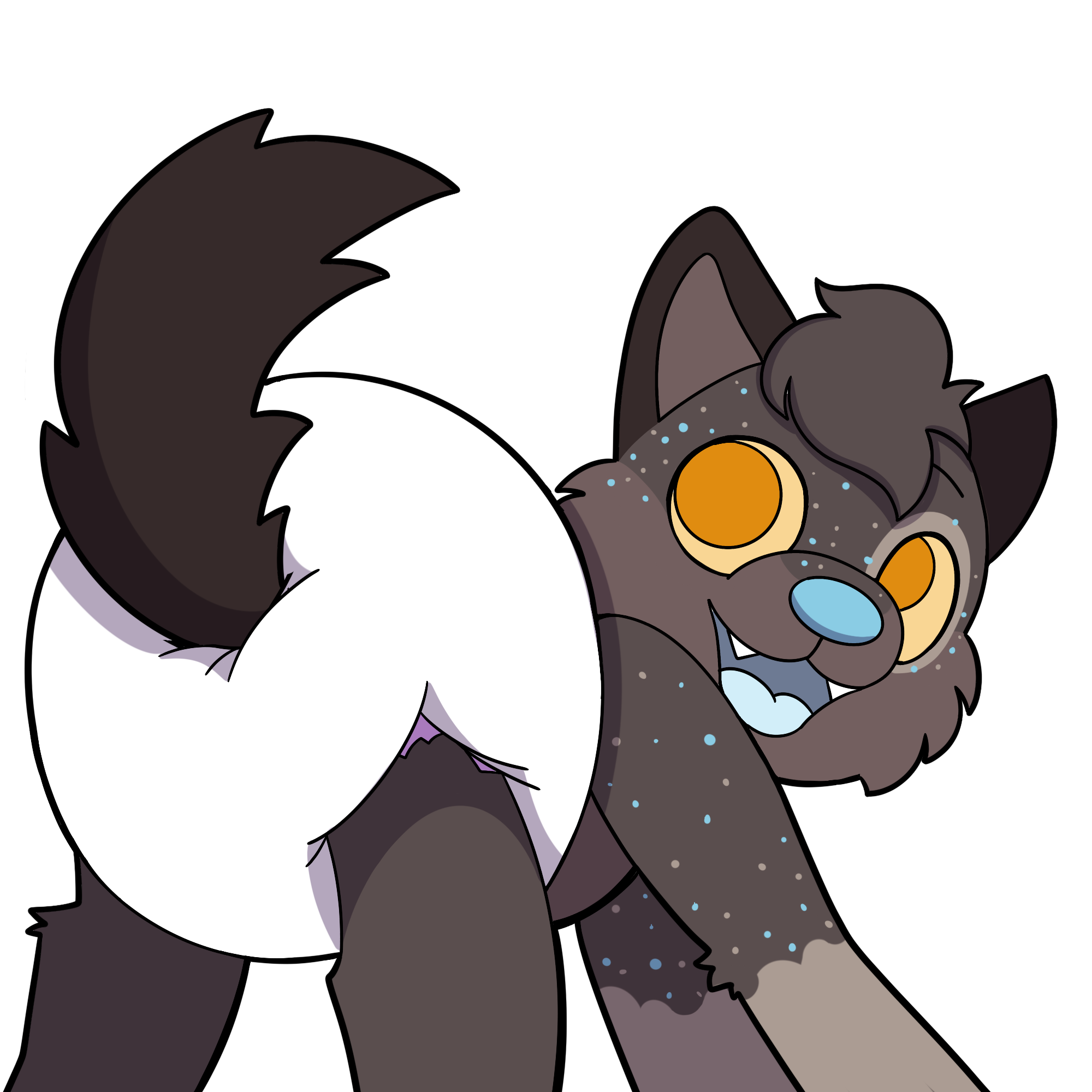 Diaper Butt Sticker