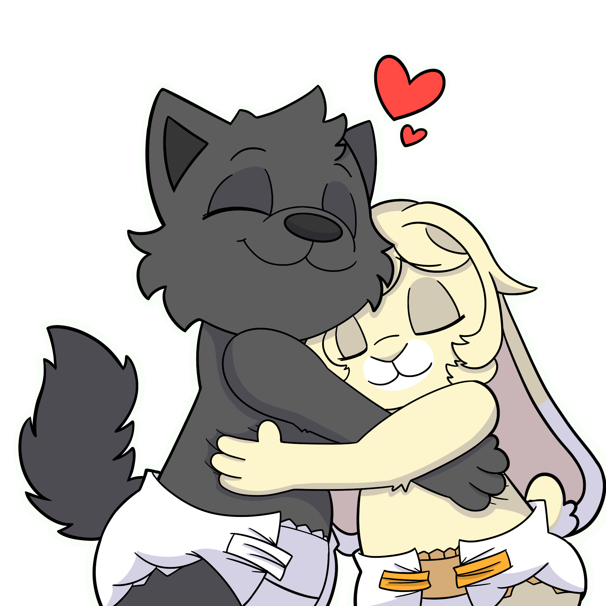 Hug Sticker