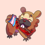 Trans Pride Bidoof