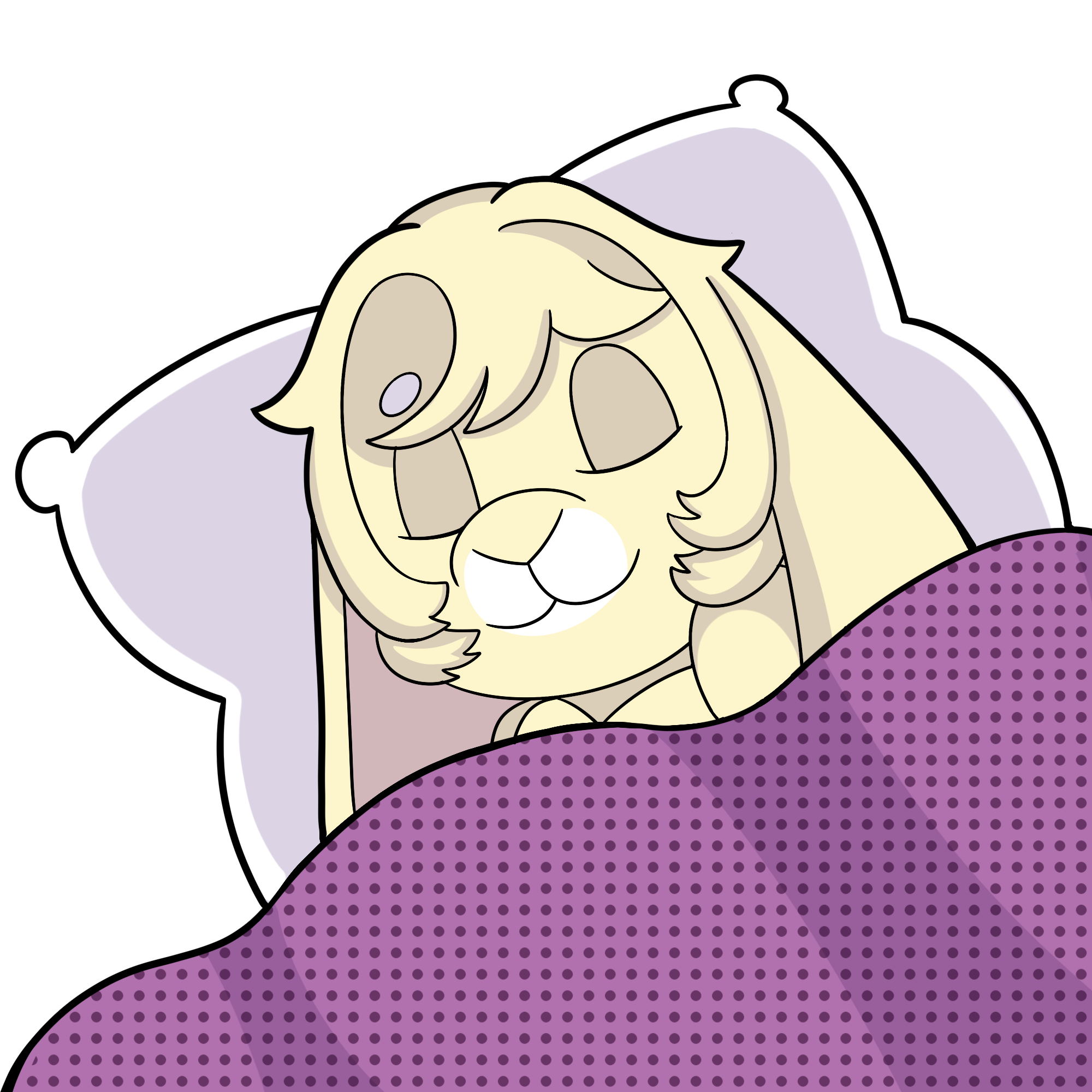 Sleepy Sticker YCH