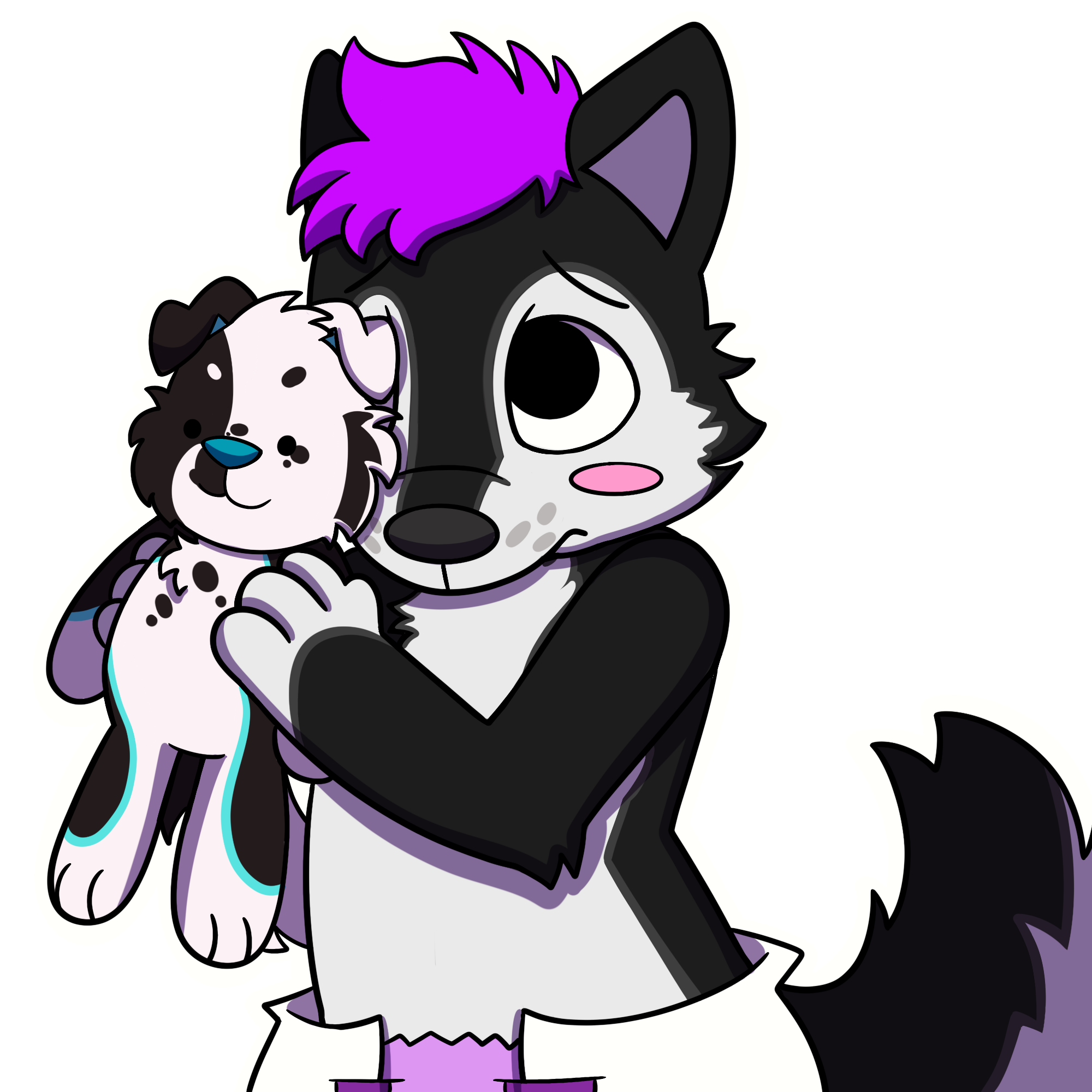 Plushie Sticker YCH