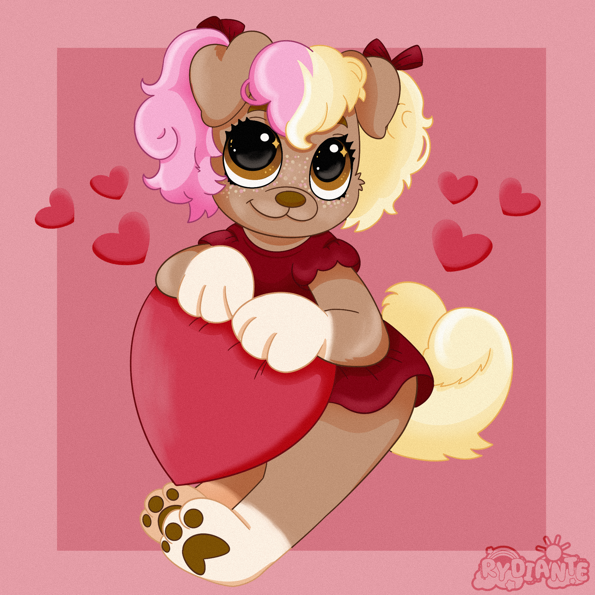 Valentines Puppy