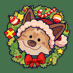 Leo Christmas Icon