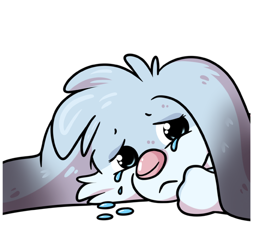 Sad Sticker