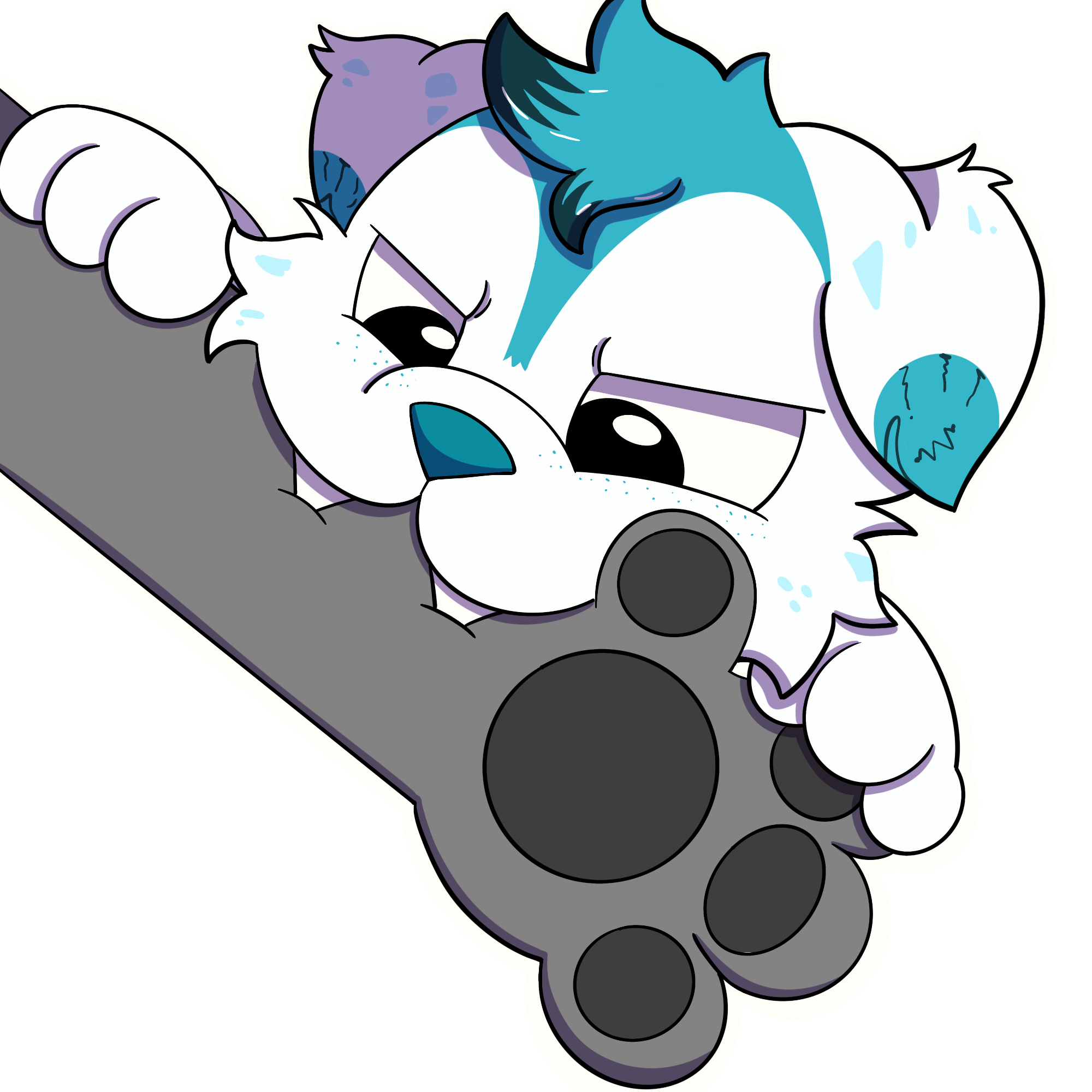 Arm Bite Sticker YCH