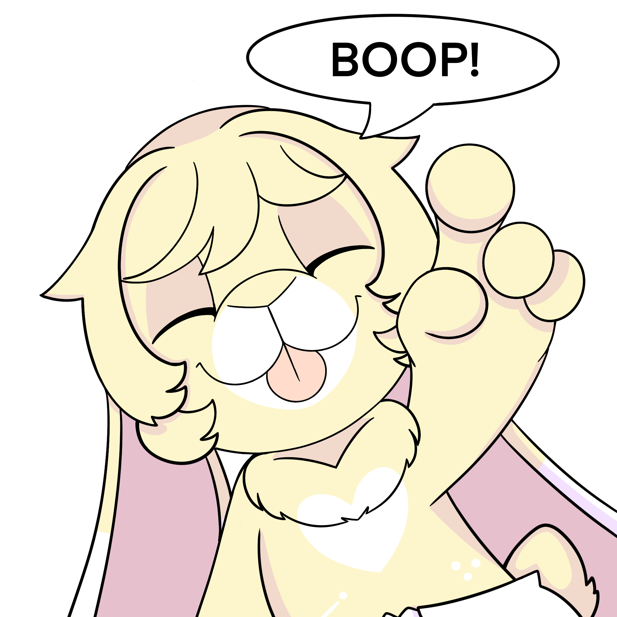 Boop Sticker YCH