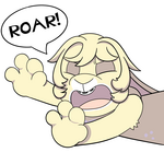 Roar Sticker