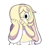 Shy Ear Sticker