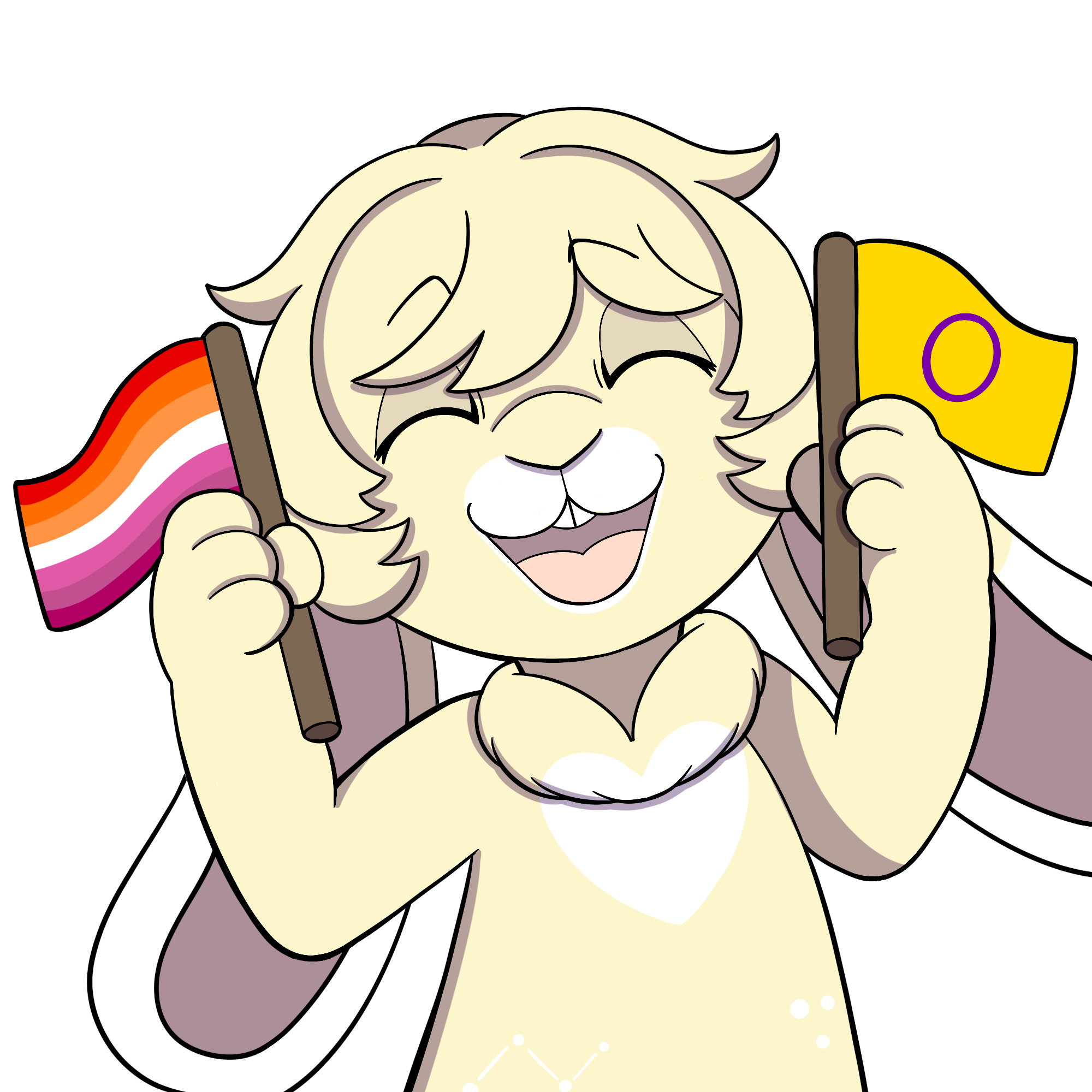 Pride Flag Sticker YCH
