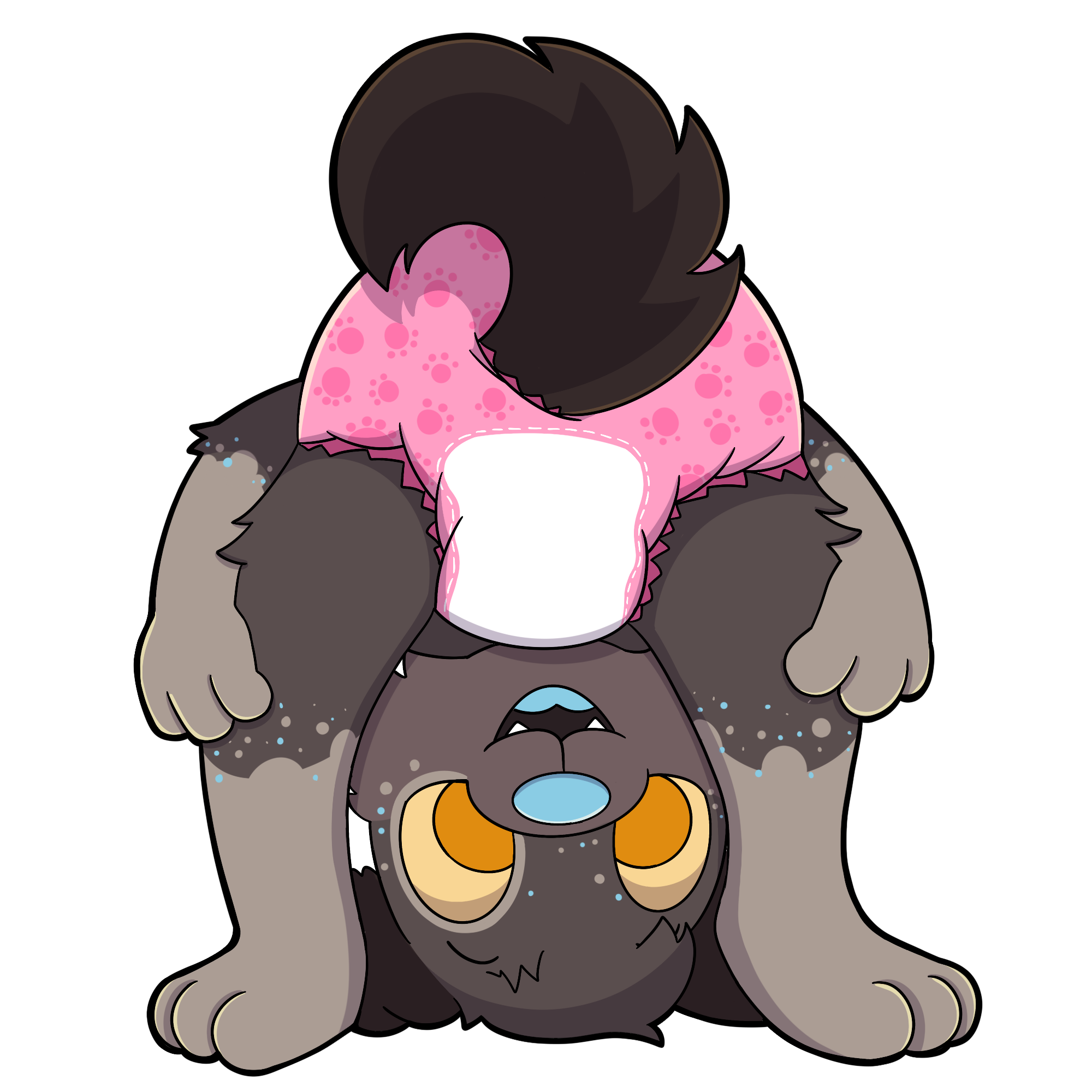 Peekaboo Sticker