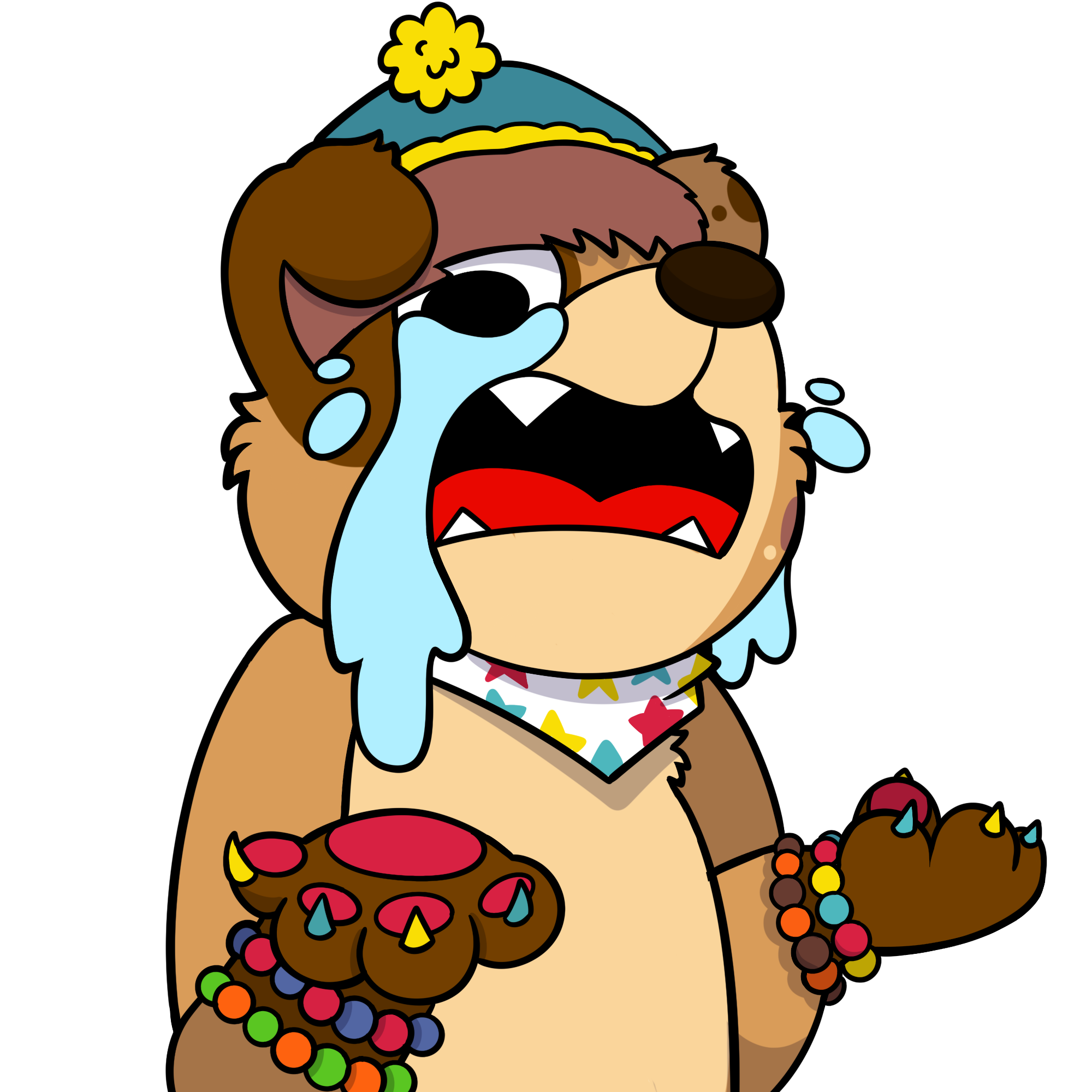Crying Sticker