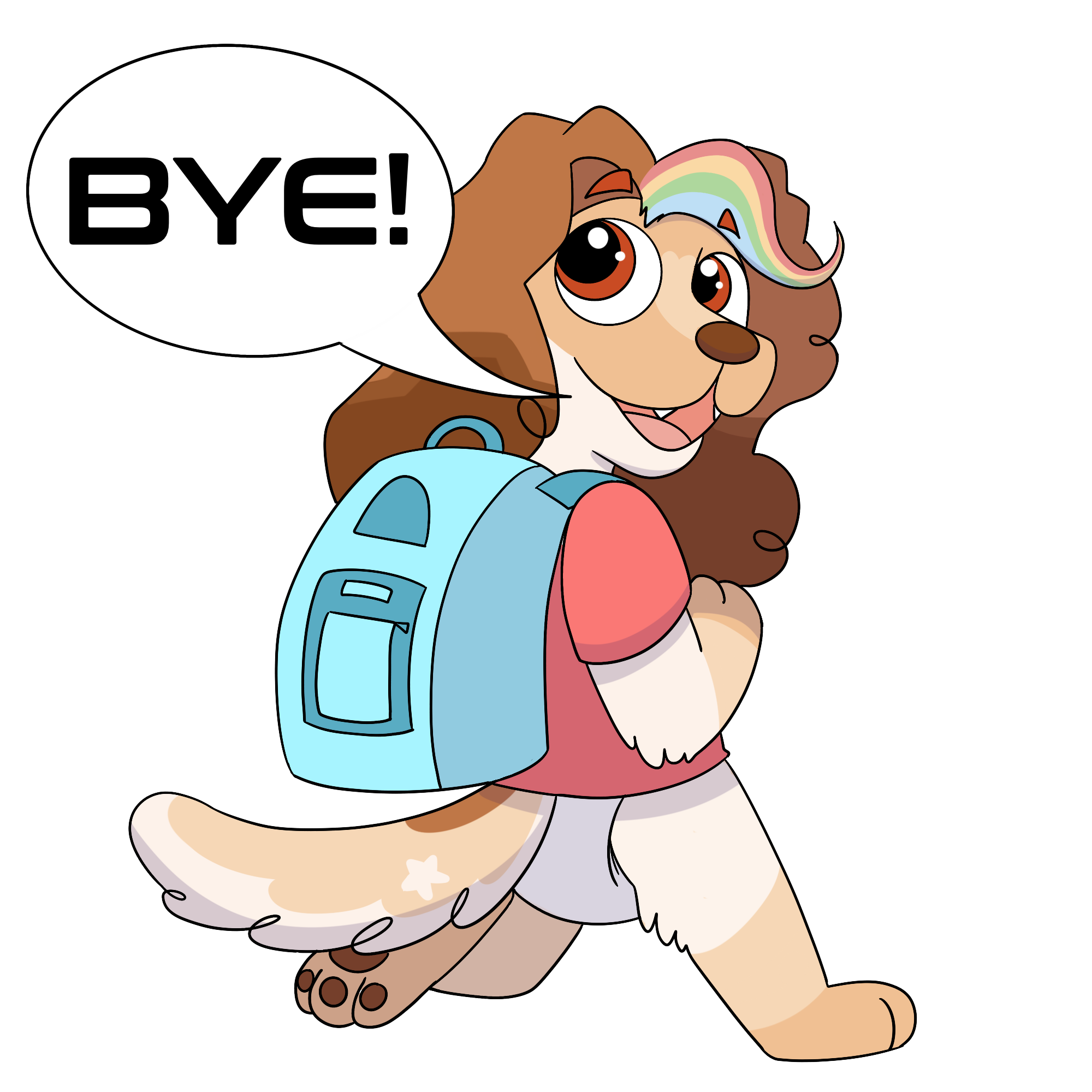 Bye Sticker YCH_2139