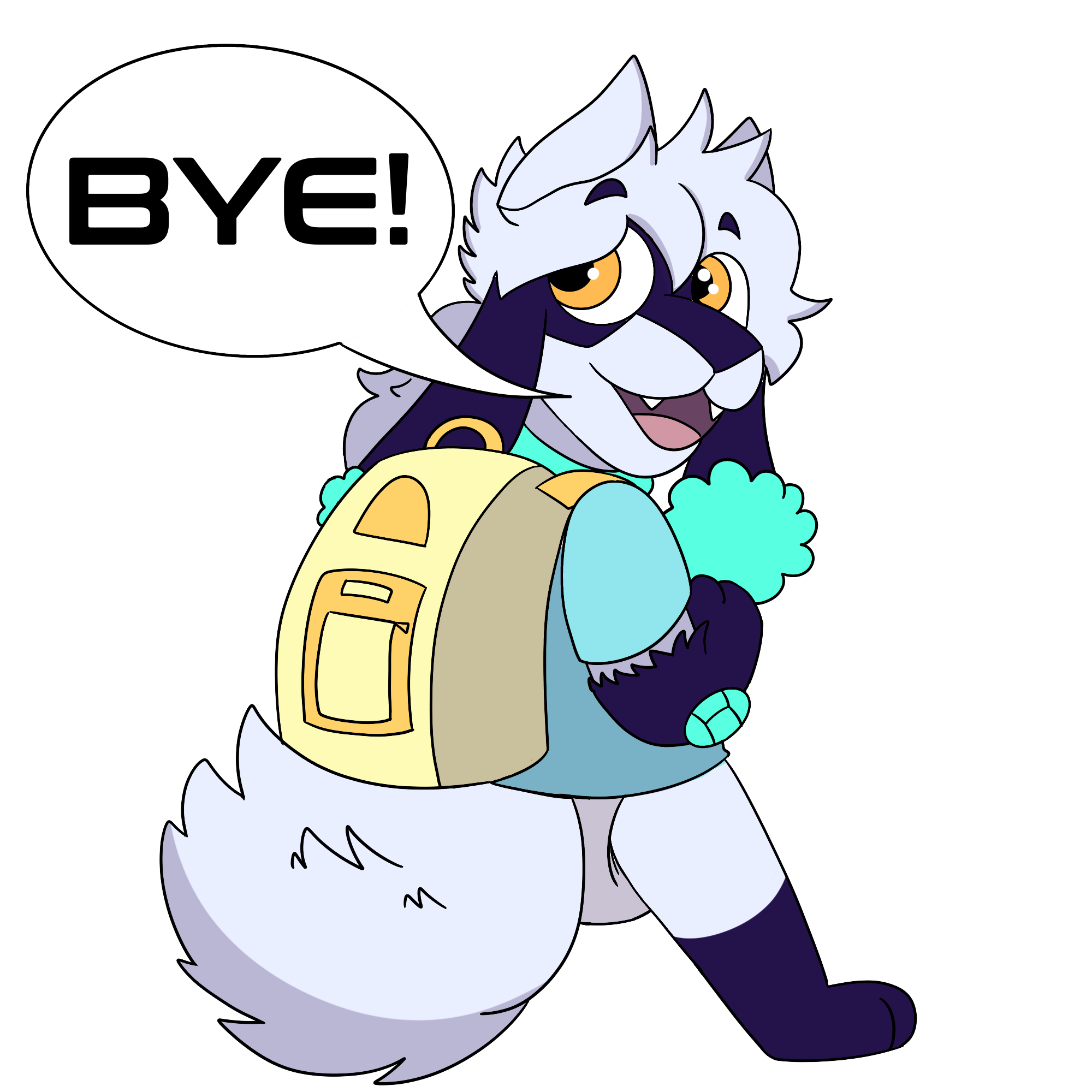 Bye Sticker YCH_2140