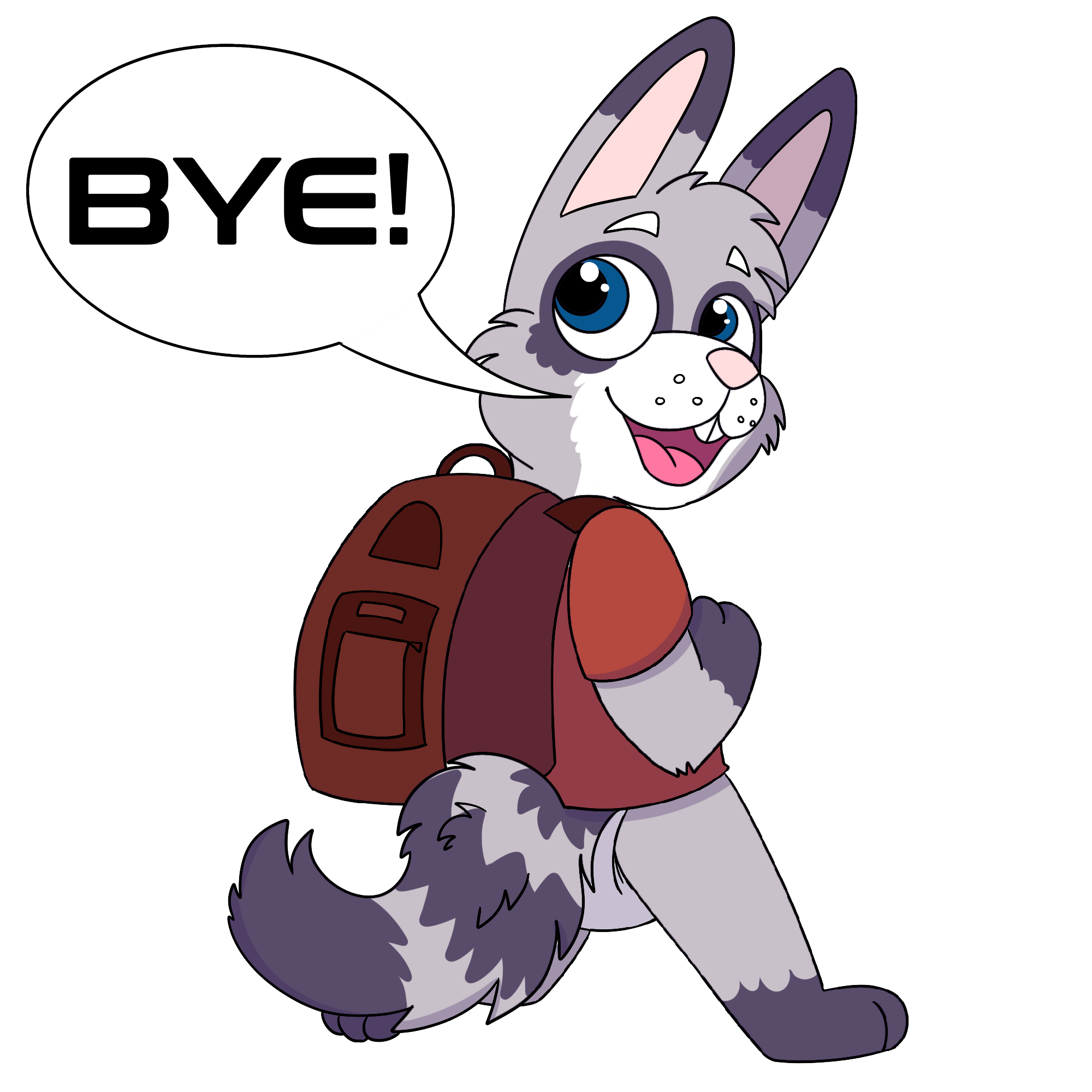 Bye Sticker YCH_2142
