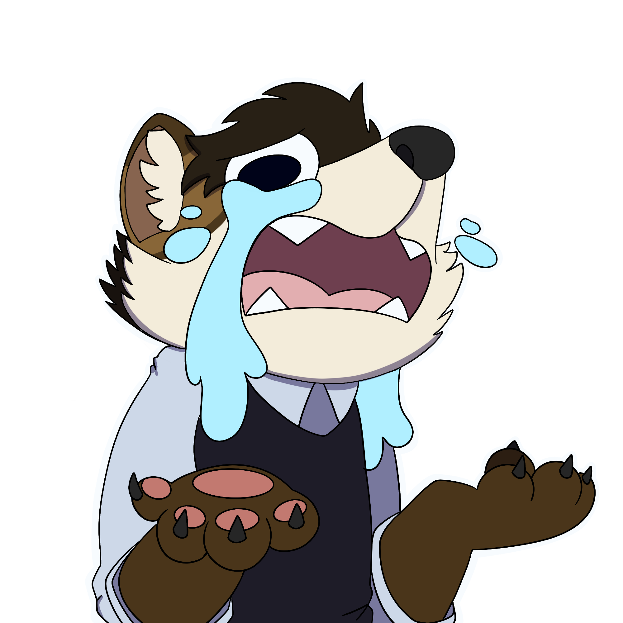 Why Me Sticker YCH_2170