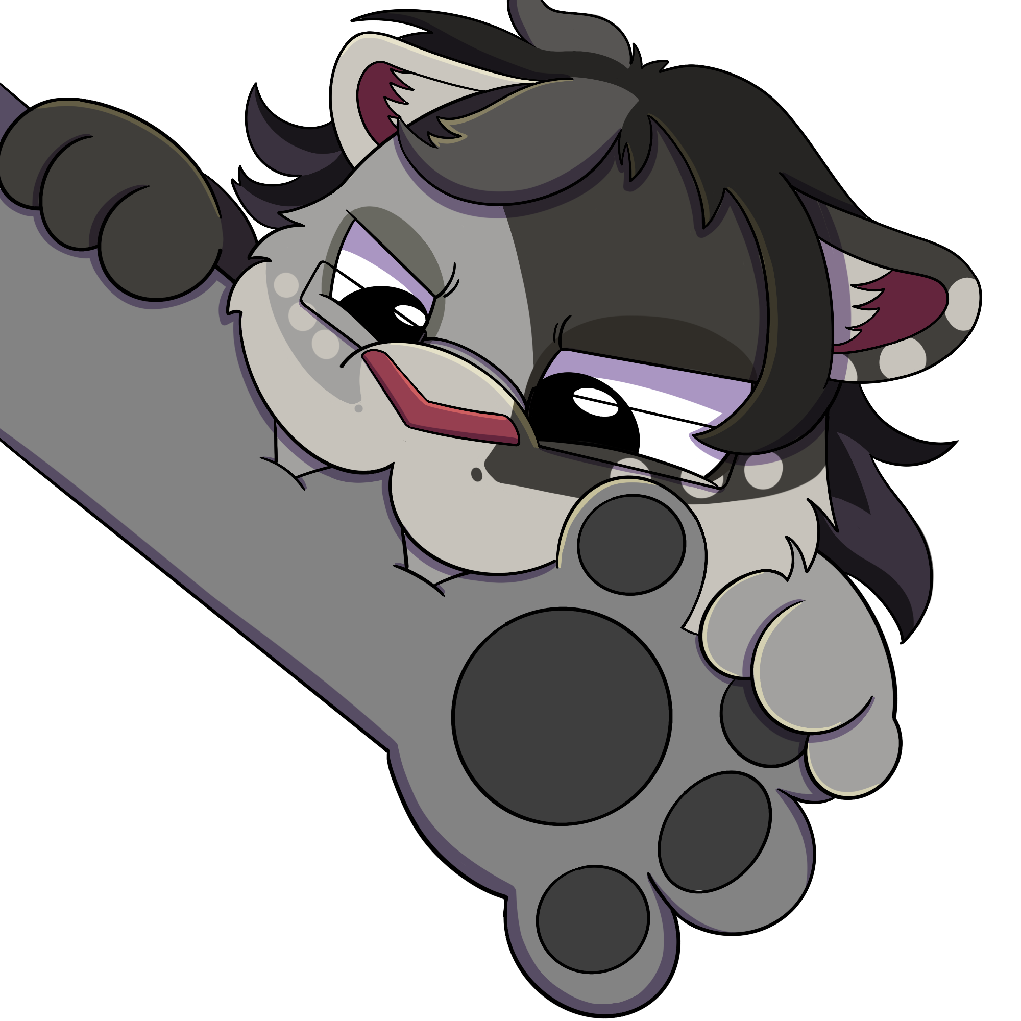 Arm Bite Sticker YCH