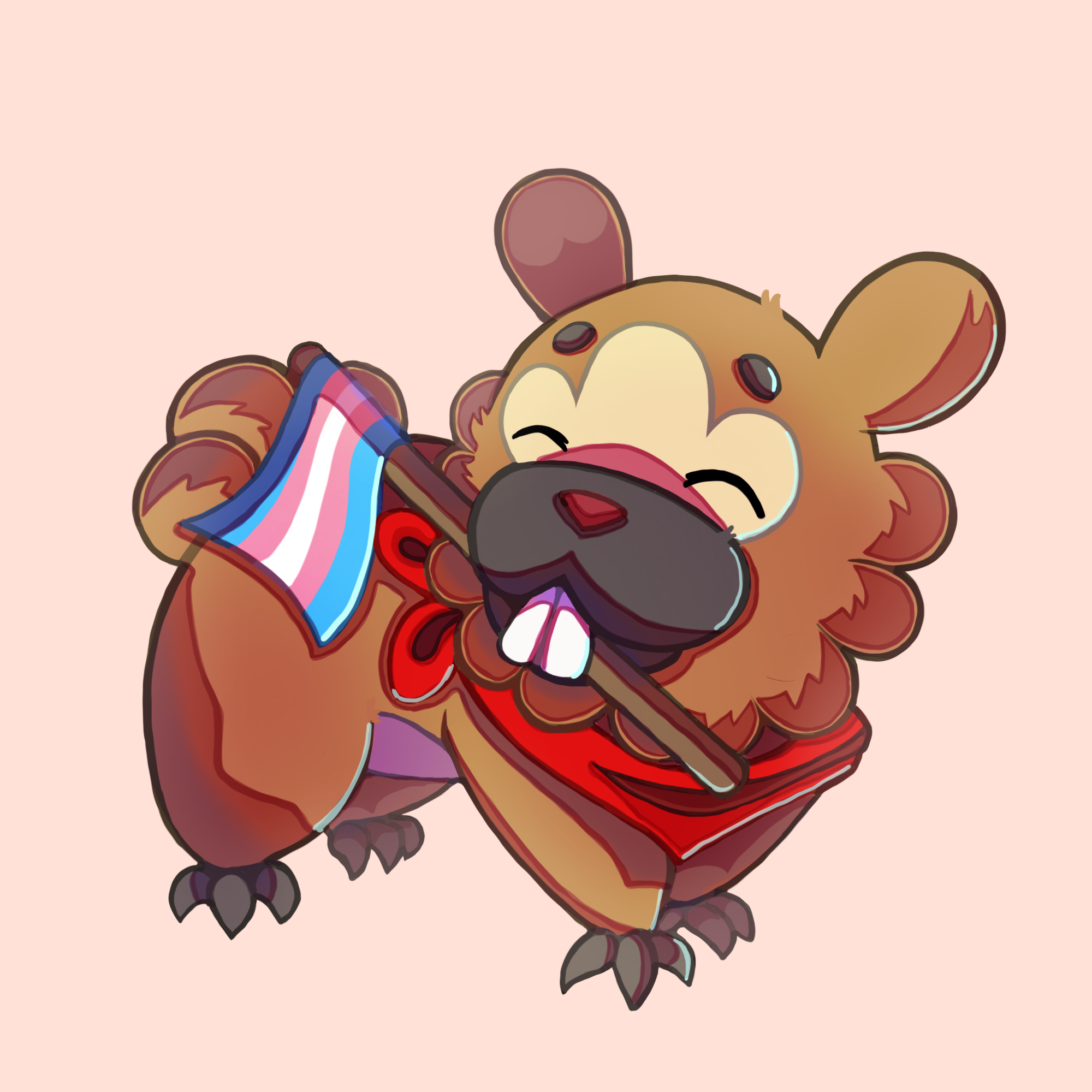 Trans Pride Bidoof_1171