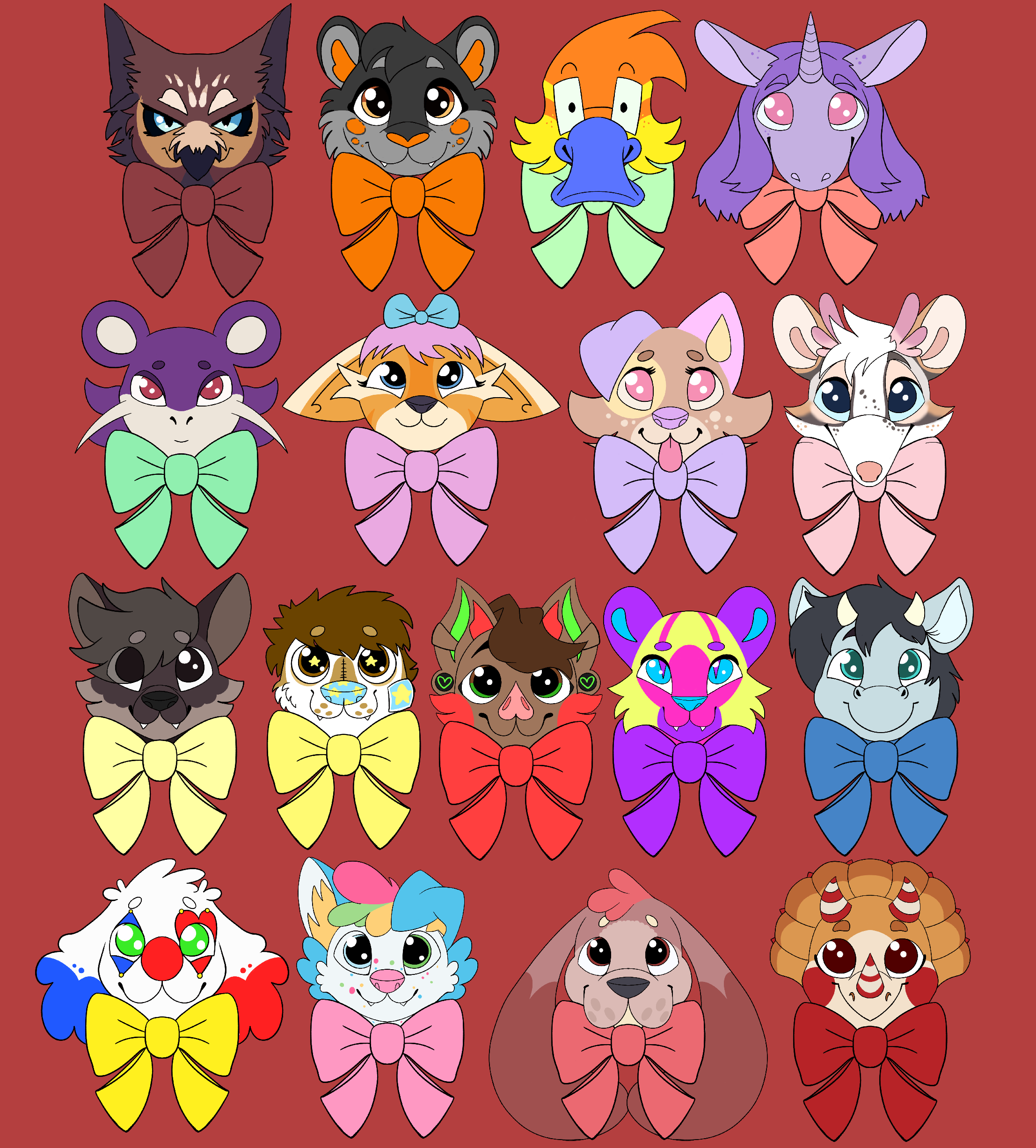 Christmas Bowtie Icons_1208