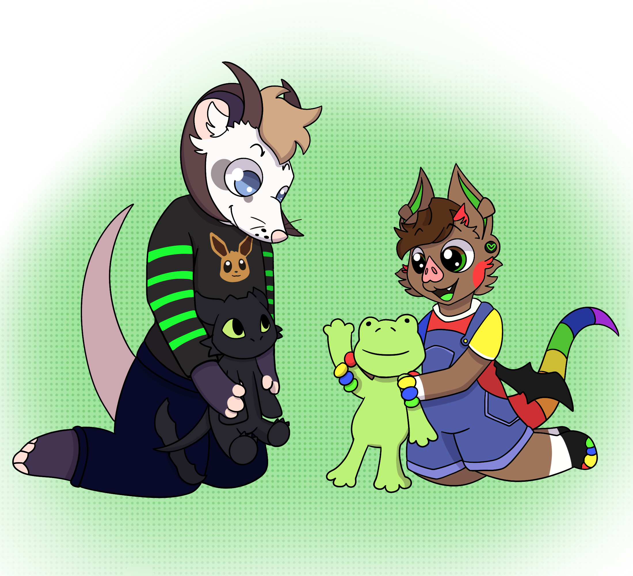 Froggy and Toothless_1324