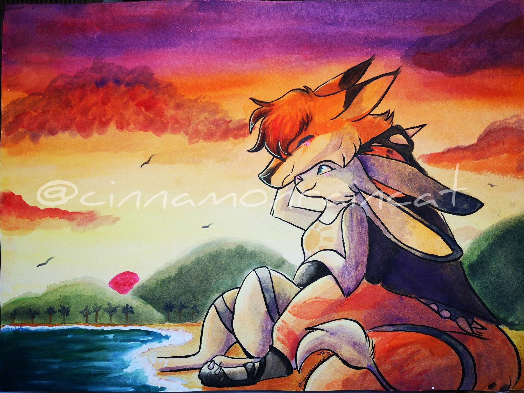 Ry Watercolor Sunset_1392